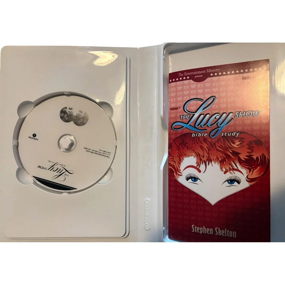 The Lucy Show Bible Study 9 Books & Leader DVD - Lucille Ball - I ❤️ Lucy Unique